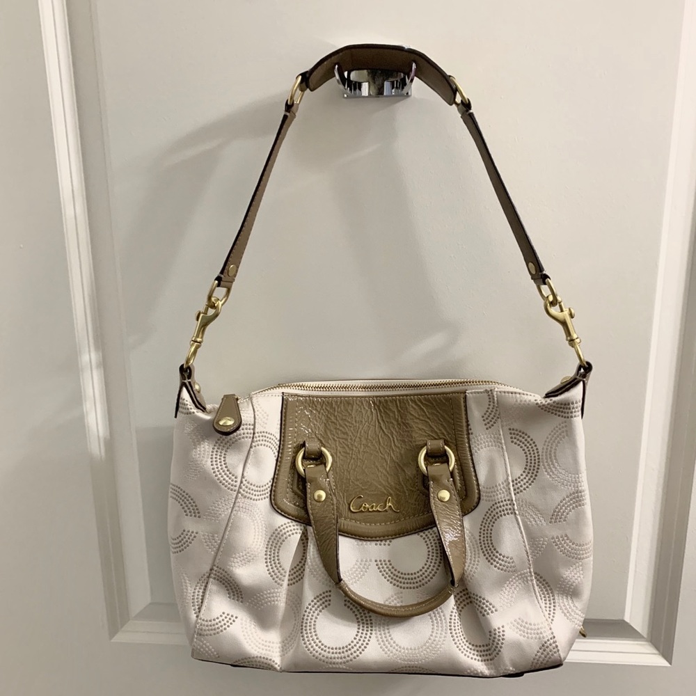 Coach Purse + long shoulder strap